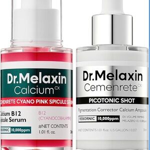 Dr melaxin Calcium B12 Serum and Cemenrete Picotonic Shot Set
